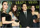 ทัพนางแบบดังร่วมแคทวอล์ด เปิดตัวนิตยสาร GRAZIA
