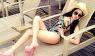 อู้ว! ใบเตย ควักชุดว่ายน้ำโชว์เซ็กซี่ริมทะเล